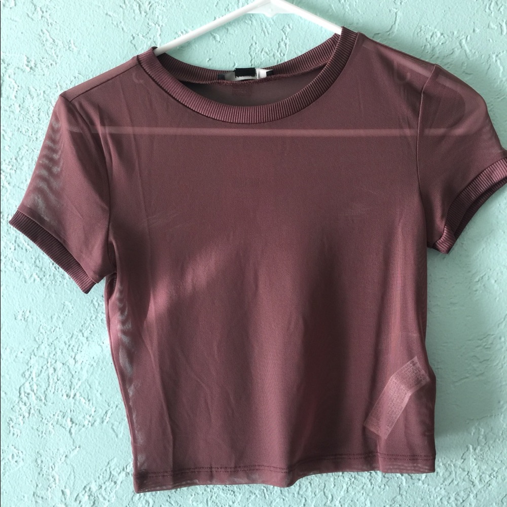Cute Forever 21 Mesh Top NEVER WORN